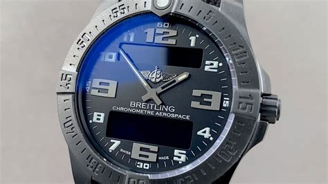 breitling aerospace evo review youtube|breitling evo night mission.